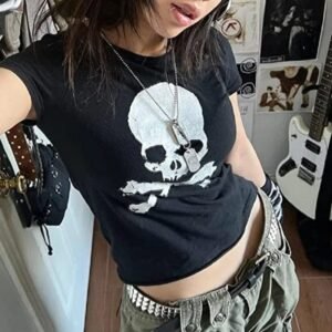 T-shirt à manches courtes grunge