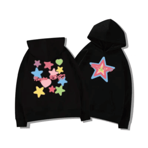 Sweat à capuche étoile Y2K