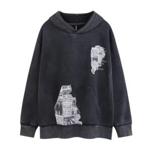 Sweat à capuche tendance Y2k