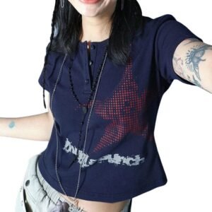 Chemise Y2K femme
