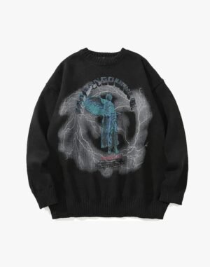 Pull de pluie ange Y2K