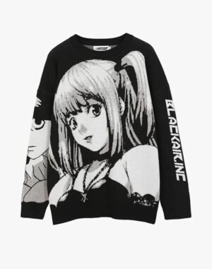 Pull graphique anime Y2K