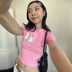 T-shirt court pour bébé Y2K