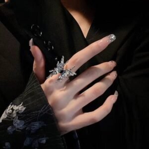 Bague papillon Y2K
