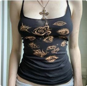 Débardeur camisole Y2K