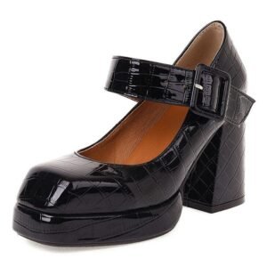Sandales à talons hauts épais Y2K