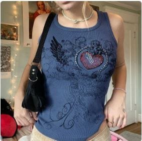 Débardeur corset Y2K