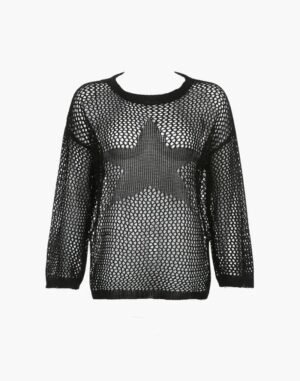 Pull au crochet Y2K