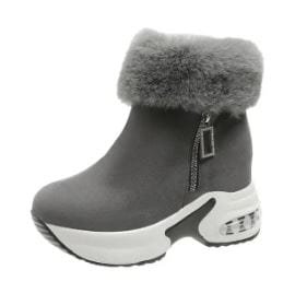 Bottes à fourrure Y2K