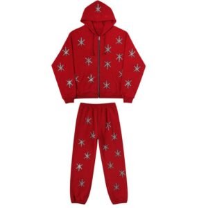 Ensemble à capuche Y2K pour hommes