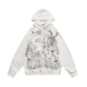 Sweats à capuche Y2K pour femmes