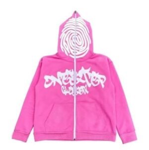 Sweats à capuche à motif irrégulier Y2K