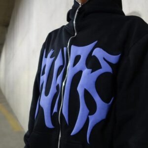 Veste Y2K zippée