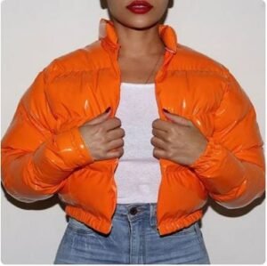 Veste courte surdimensionnée Y2K