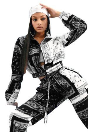 Cours de survêtement Y2K Paisley