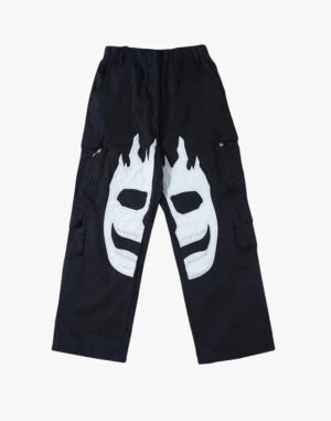 Pantalon cargo à poches Y2K