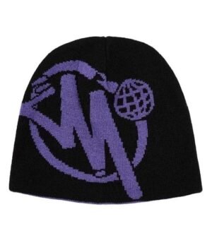 Bonnet imprimé Y2K