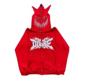 Sweats à capuche squelette strass Y2K