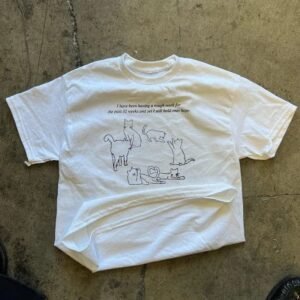 Chemise rétro de rue Y2k