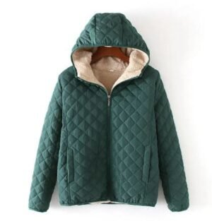 Veste à capuche en velours Y2K