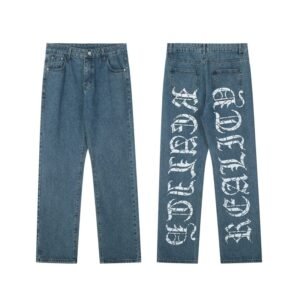 Pantalon en denim lavé Y2K
