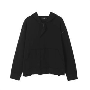 Sweat à capuche zippé 2 en 1 Y2K